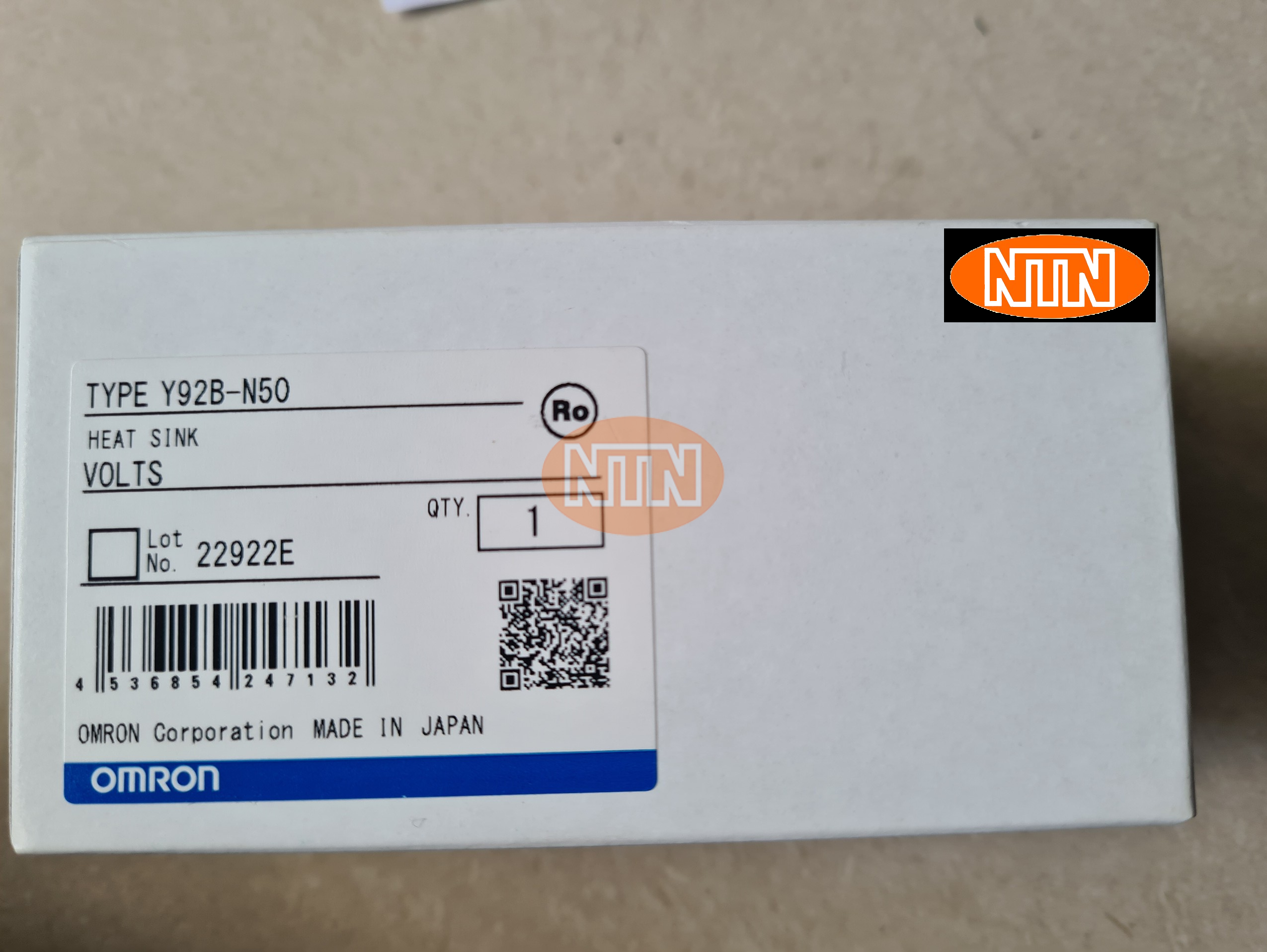 Omron Y92B-N50 Heat Sink