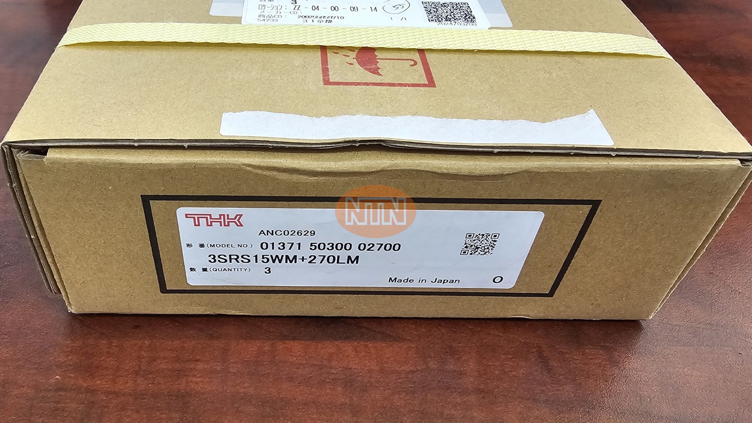 Thanh trượt THK 3SRS15WM+270LM