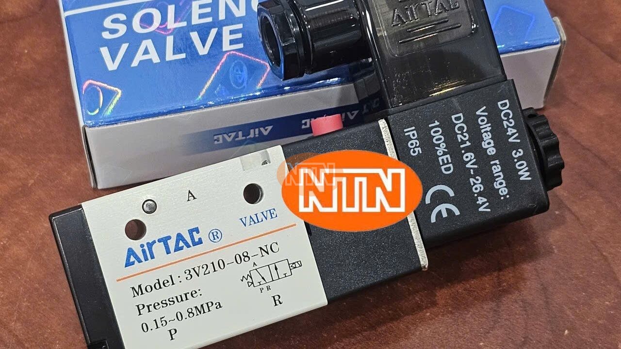 Solenoid Valve Airtac 3V210-08-NC Van điện từ