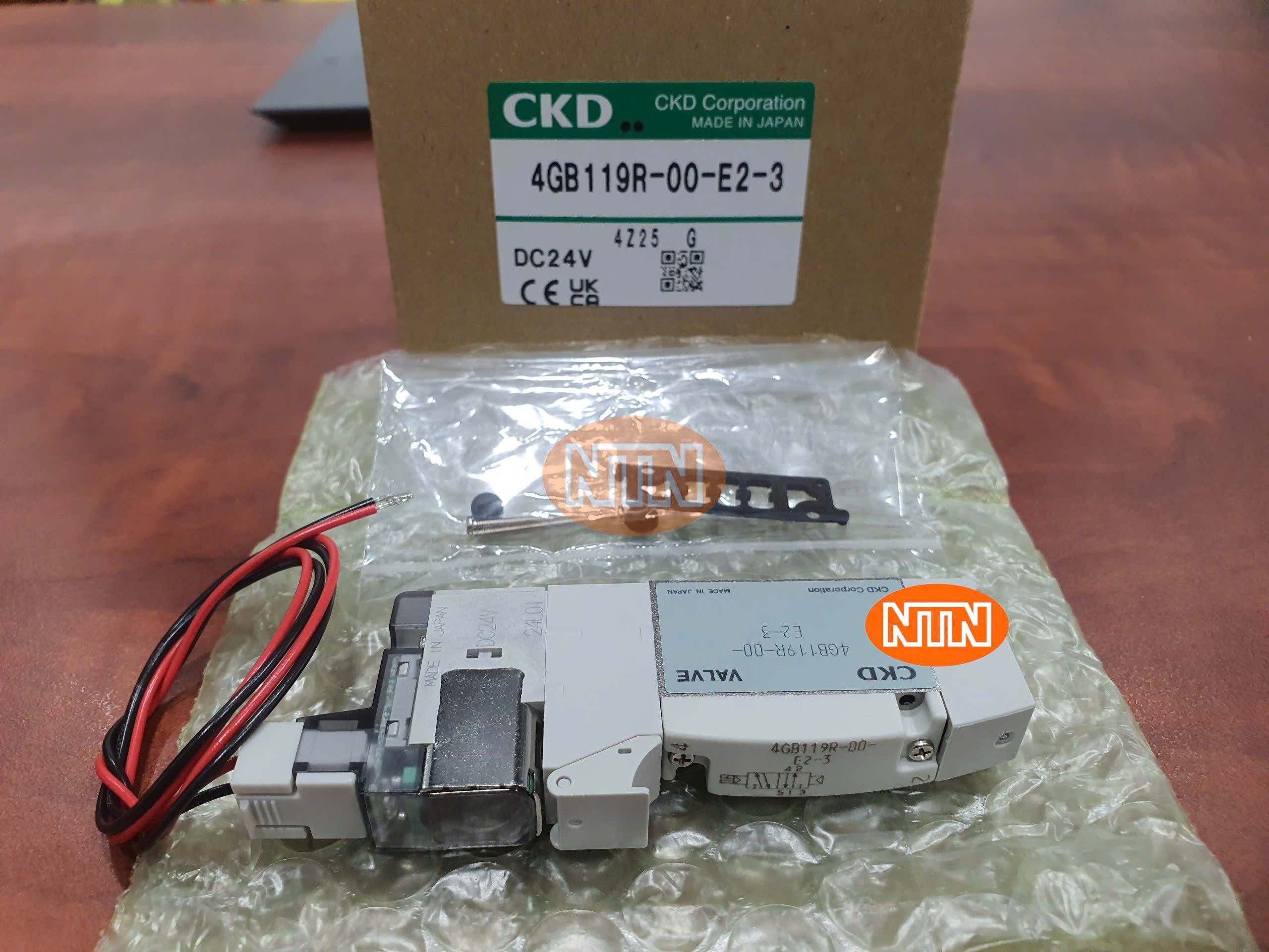 Solenoid Valve CKD 4GB119R-00-E2-3 Van điện từ