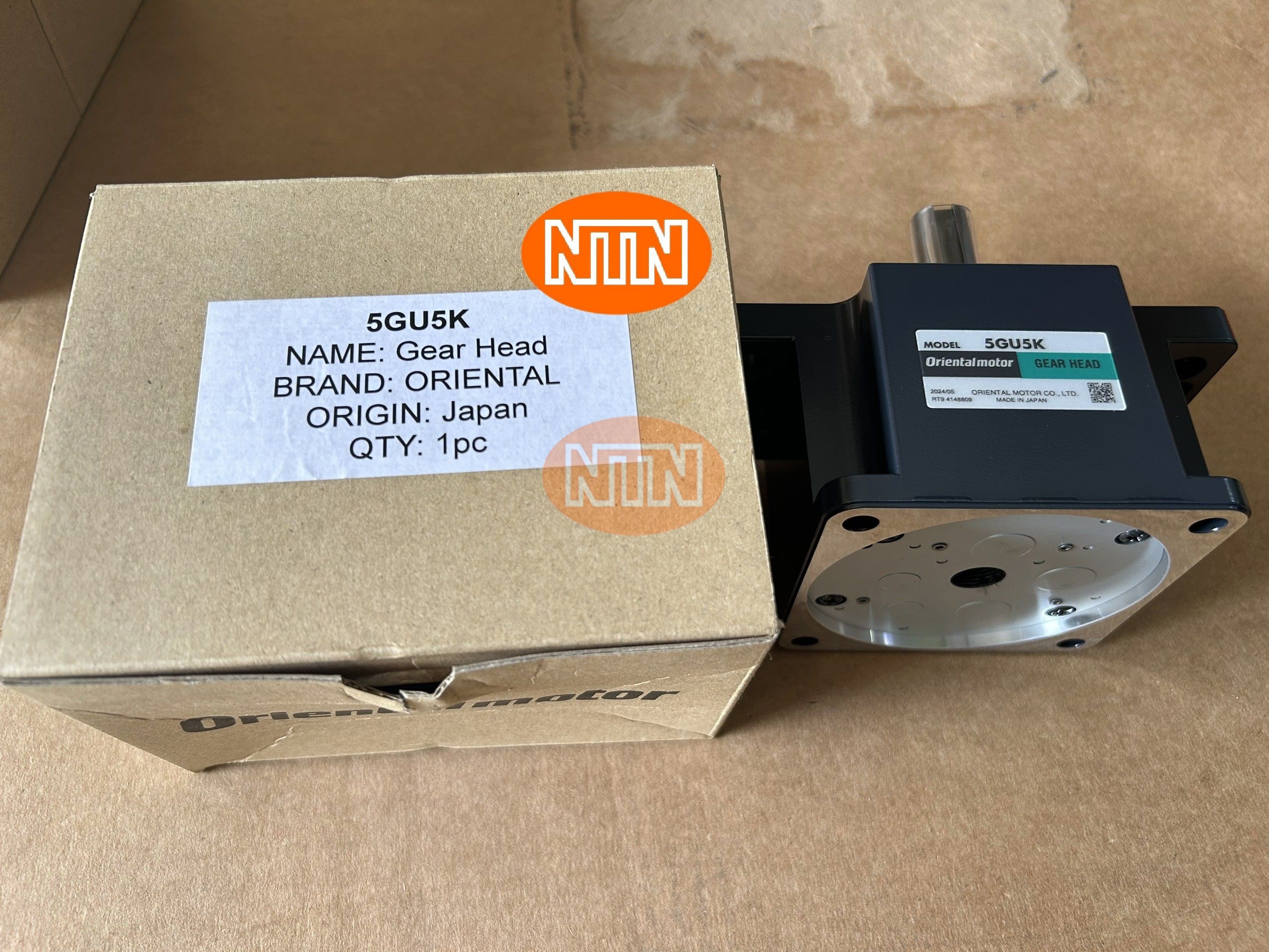 Gearhead Oriental Motor 5GU5K Hộp số