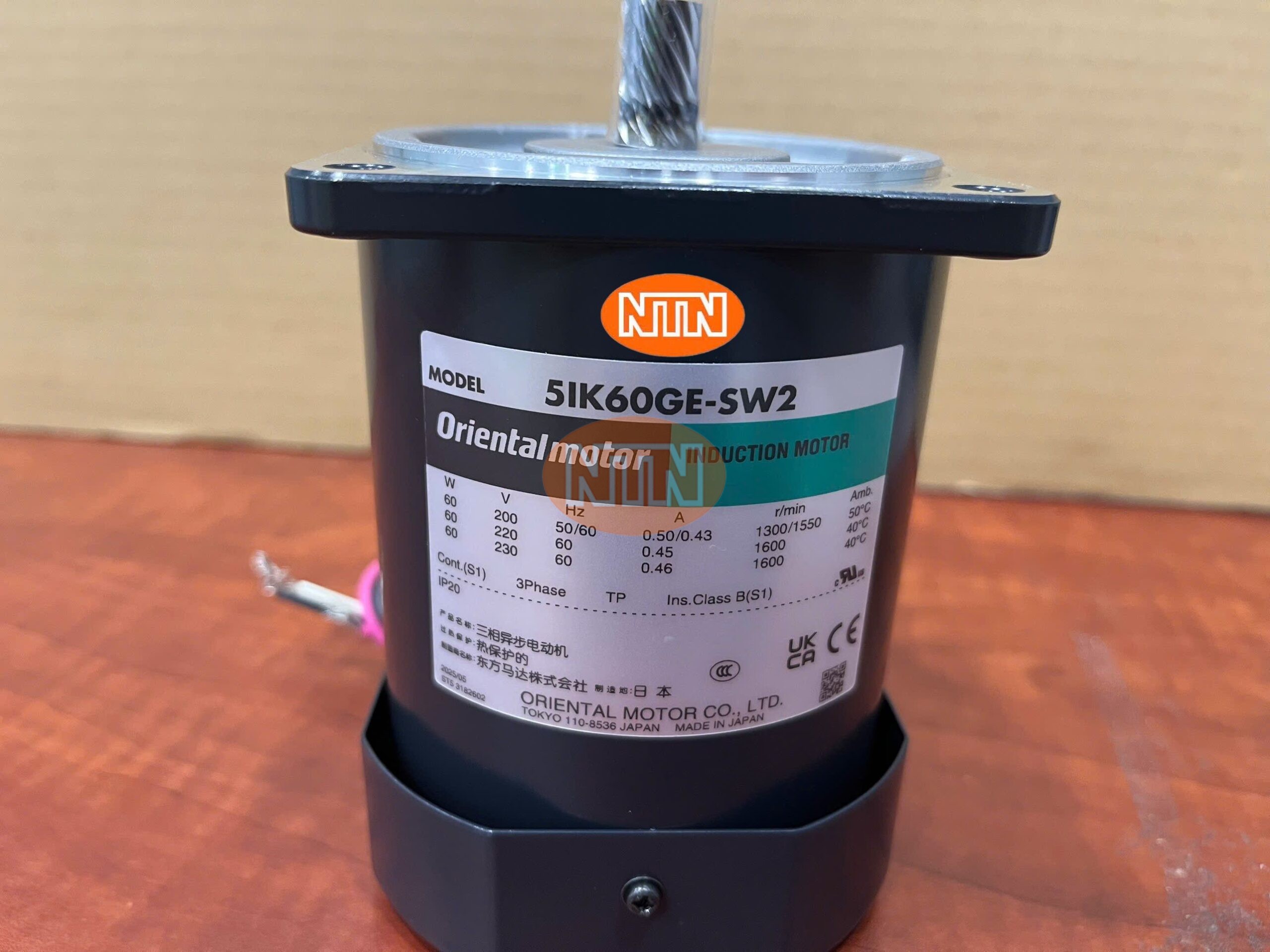Induction Motor Oriental Motor 5IK60GE-SW2 Động cơ cảm ứng
