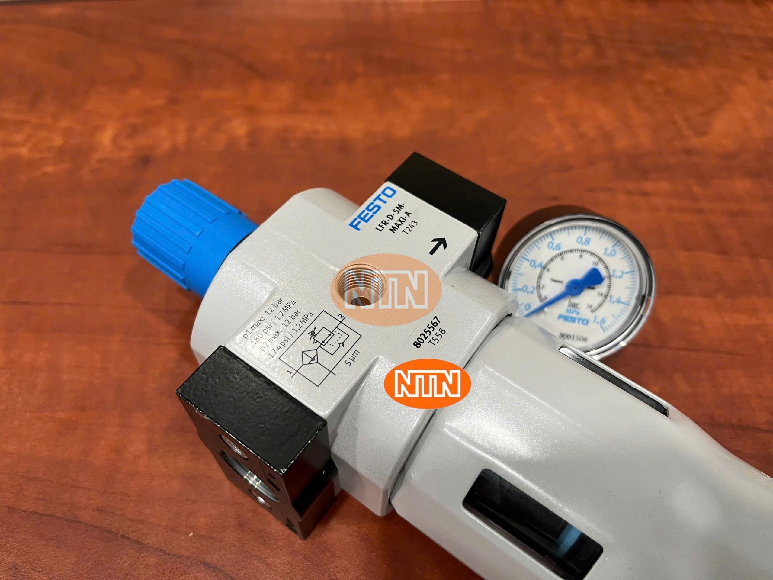 Filter Regulator Festo LFR-1/2-D-5M-MAXI-A-MPA (8025567) Lọc điều áp