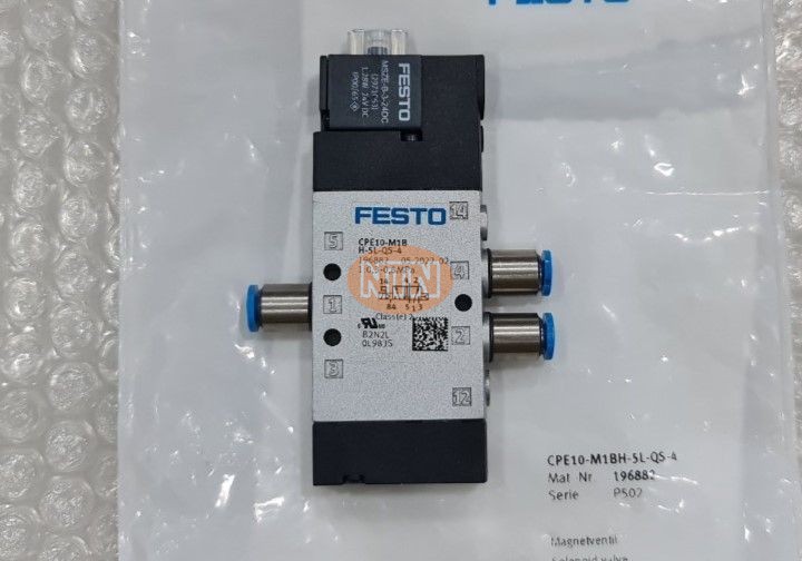 Solenoid valve Festo CPE10-M1BH-5L-QS-4 M/N:196882 Van điện từ