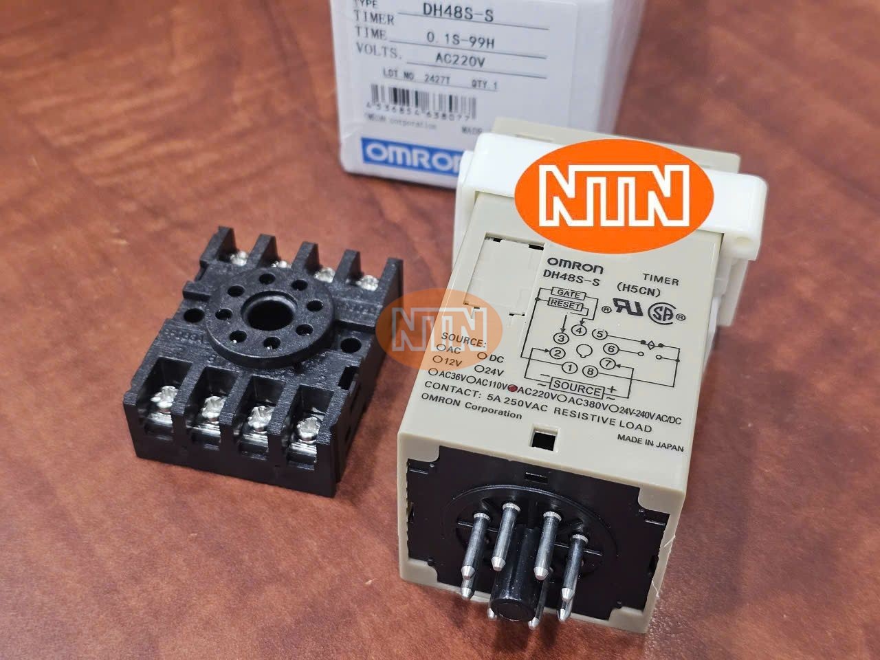 Timer Omron DH48S-S 220V Bộ đếm