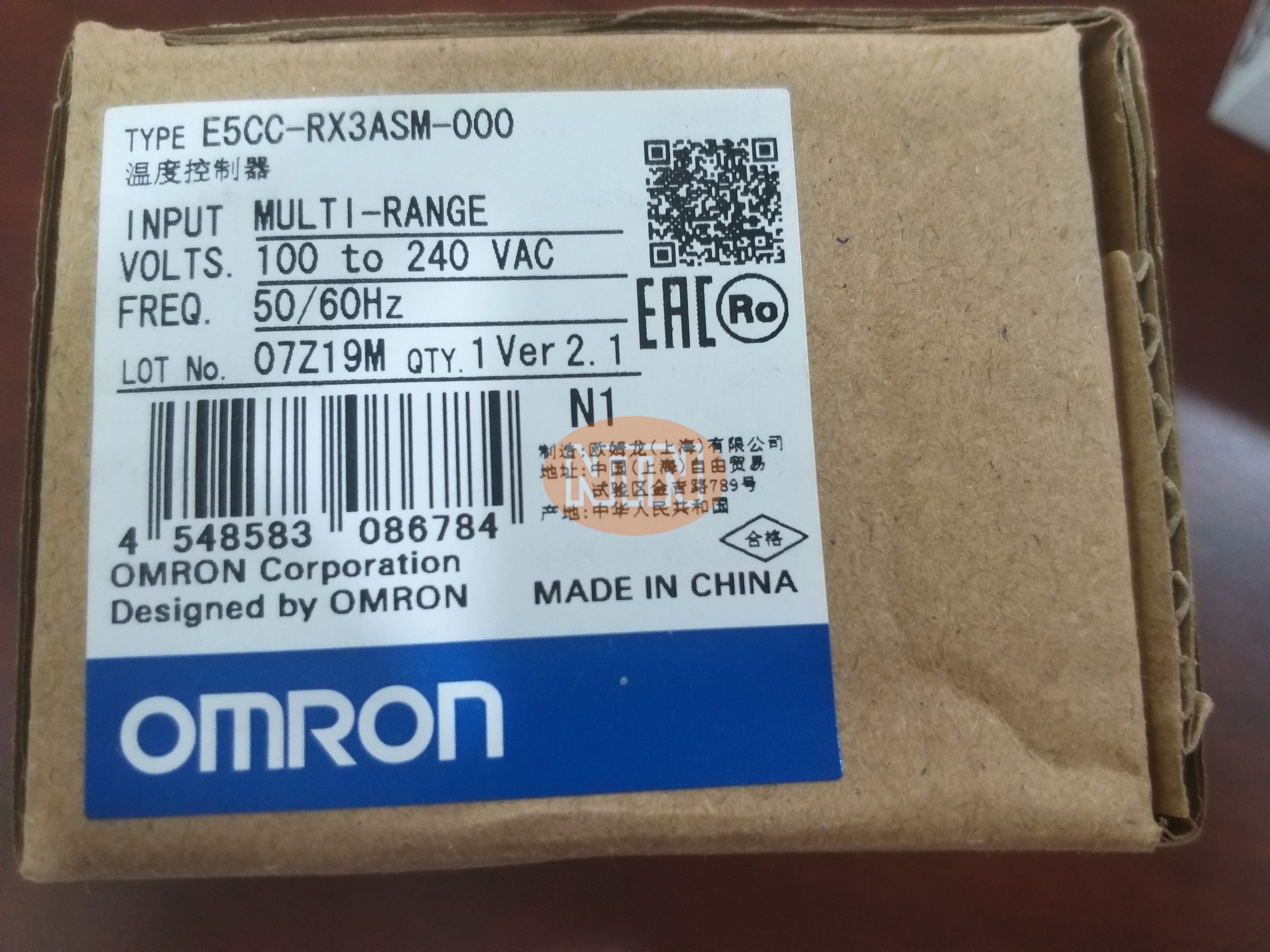 Temperature Controller Omron E5CC-RX3ASM-000 Bộ điều khiển nhiệt độ