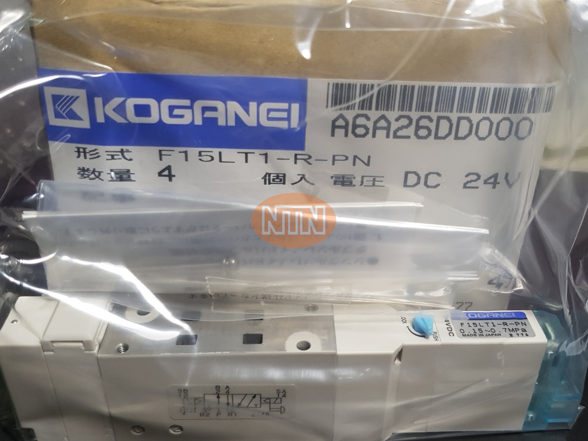 Koganei F15LT1-R-PN-DC24V Van điện từ