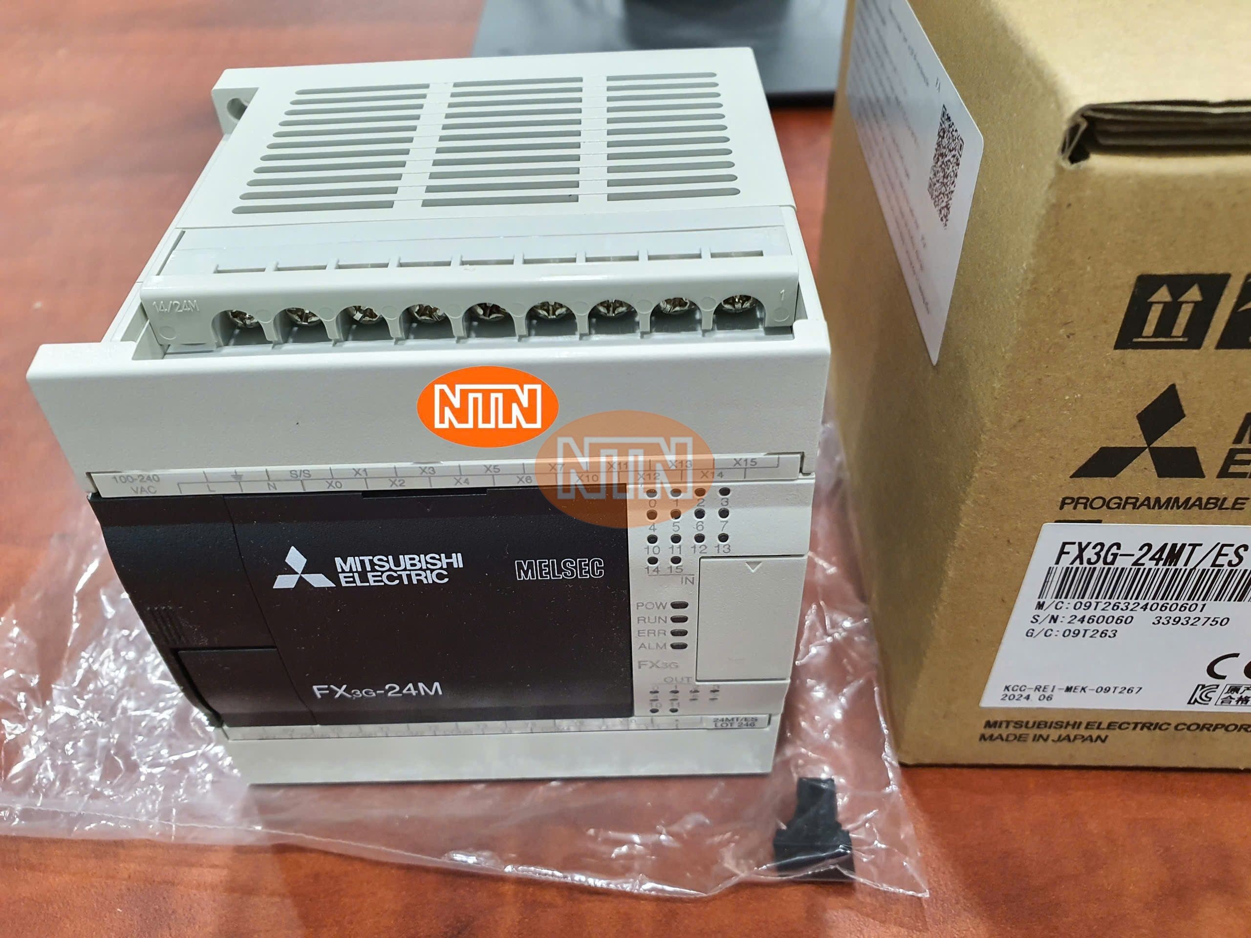 PLC Mitsubishi FX3G-24MT/ES Bộ điều khiển lập trình