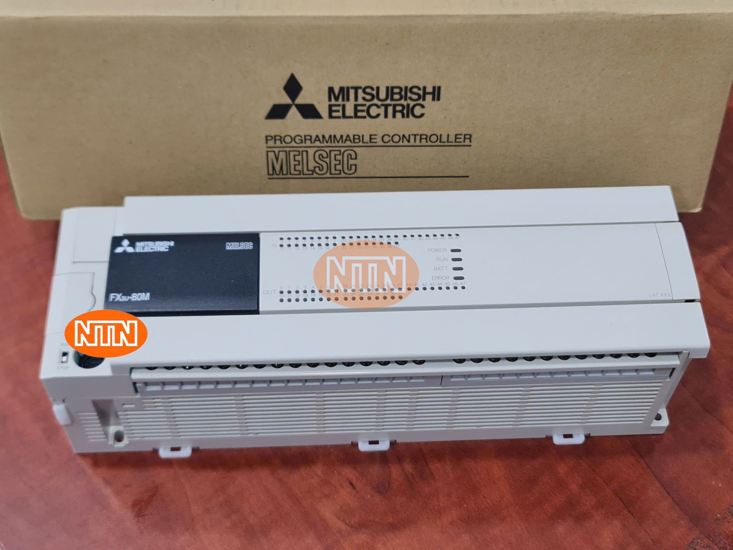 Programmable Controllers Mitsubishi FX3U-80MR/ES Bộ điều khiển lập trình