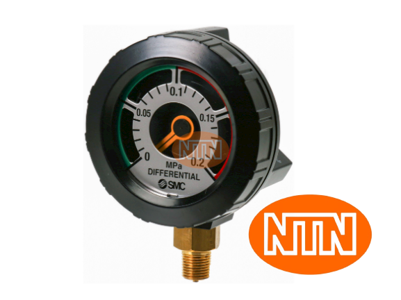 Đồng hồ đo chếch áp SMC GD40-2-01 Pressure Differential Gauge