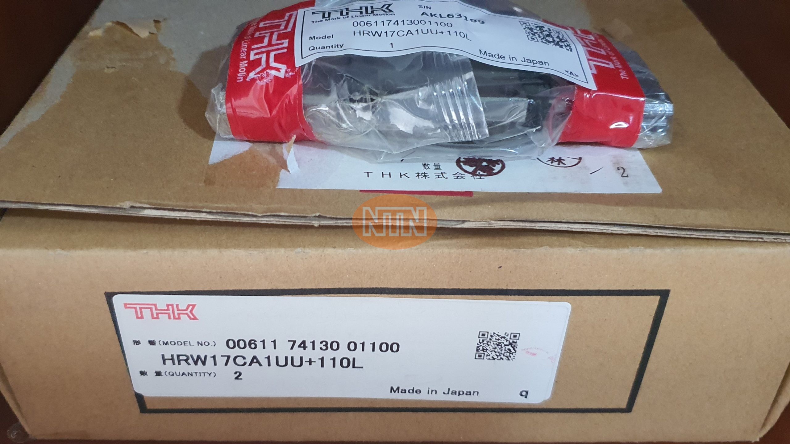 THK HRW17CA1UU+110L Linear guide Thanh trượt tuyến tính