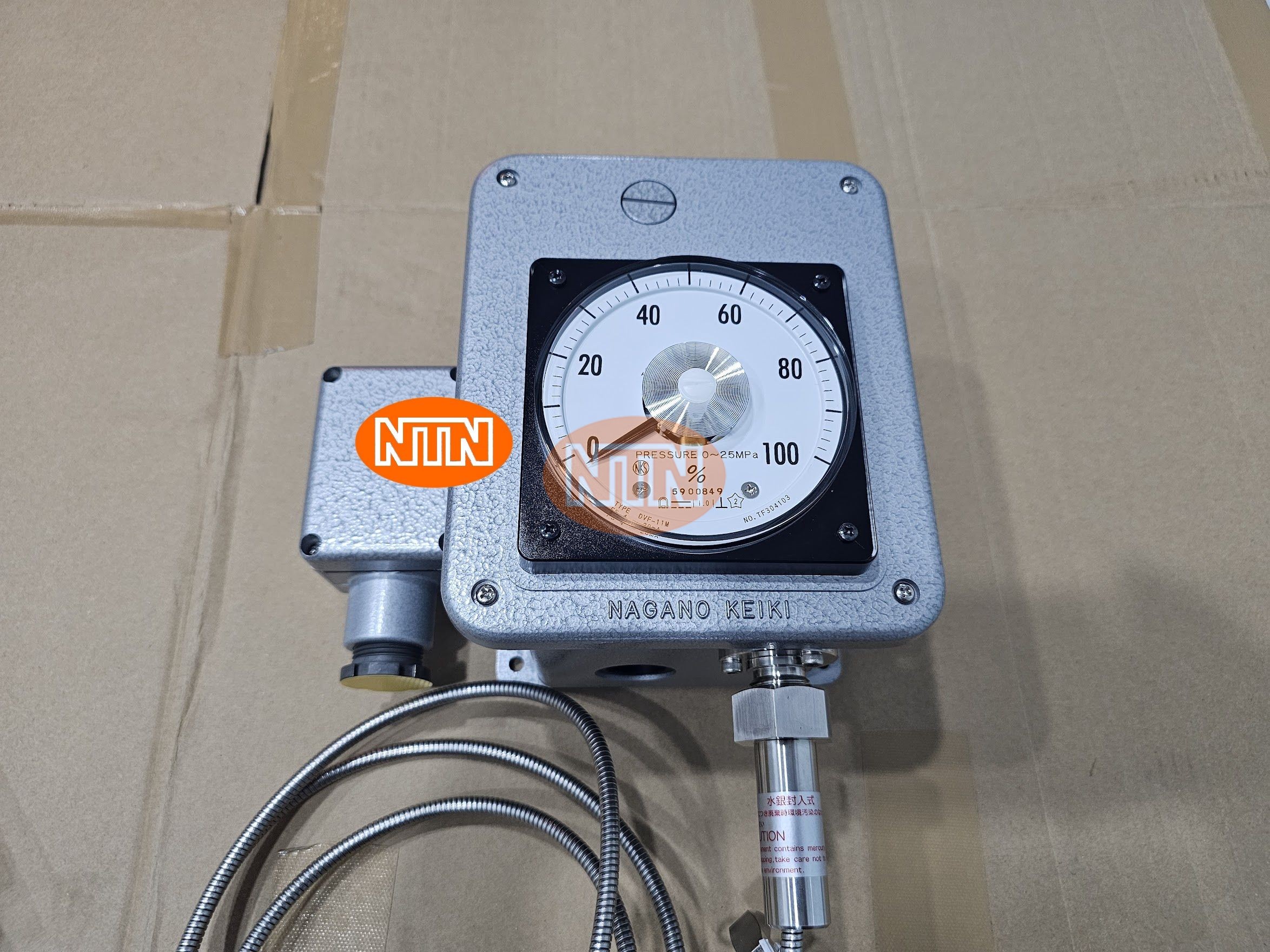 Bộ chuyển đổi tín hiệu áp suất Nagano Keiki KH75-X31 0–25 MPa