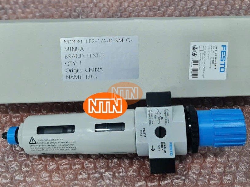 Filter Regulator Festo LFR-1/4-D-5M-O-MINI-A Bộ lọc điều áp