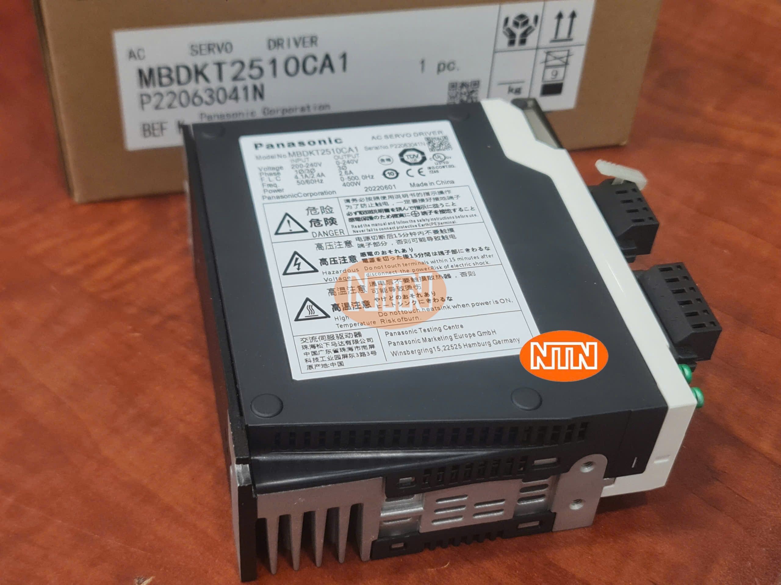 Servo Driver Panasonic MBDKT2510CA1 Bộ điều khiển servo