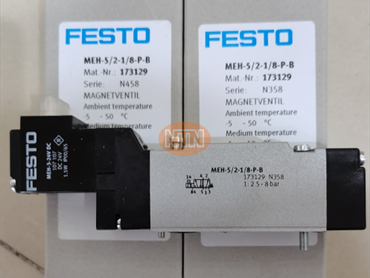 Festo MEH-5/2-1/8-P-B Van điện từ