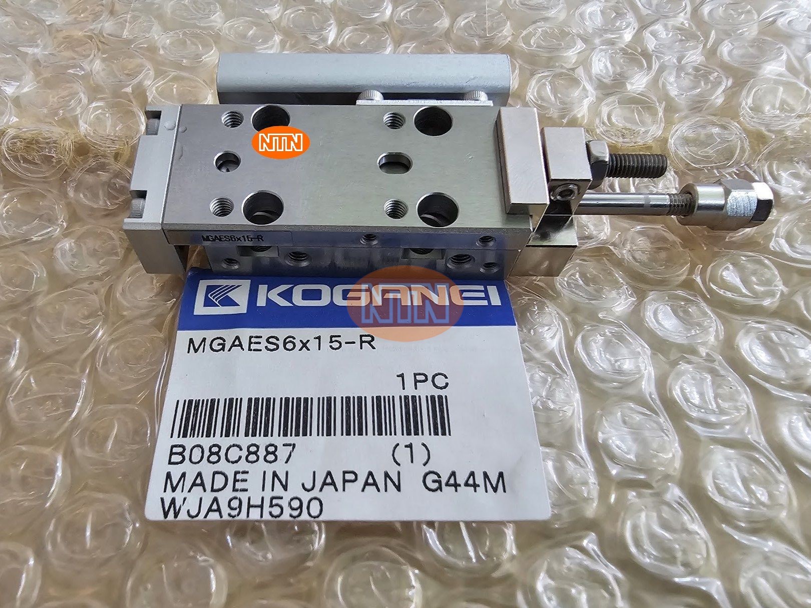 Guide slider cylinder Koganei MGAES6X15-R Xi lanh khí nén