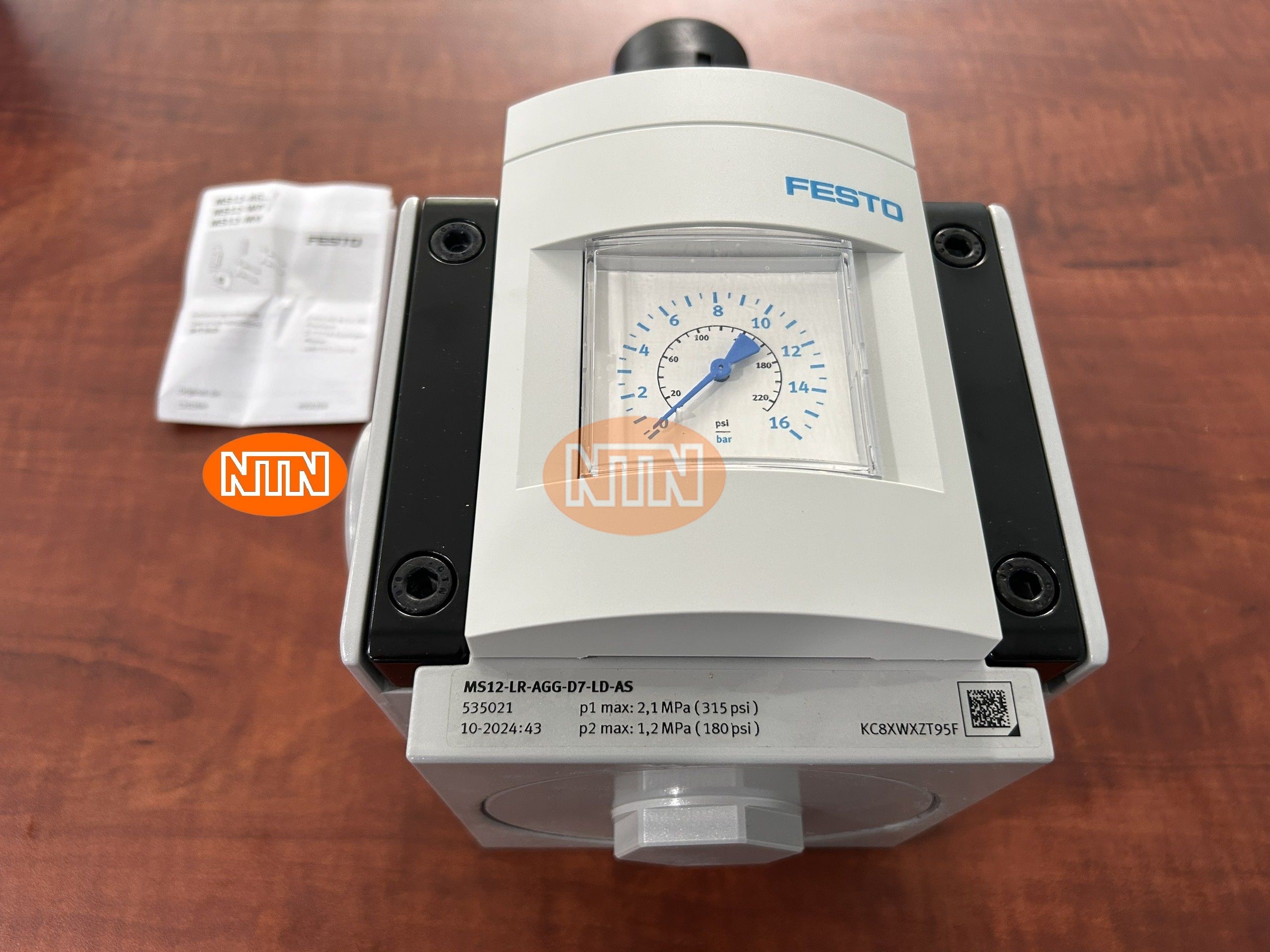 Pressure Regulator Festo MS12-LR-AGG-D7-LD-AS Bộ điều áp