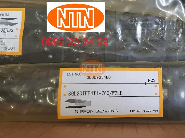 NB SGL20TFB4T1-760/W2LB Vòng bi trượt