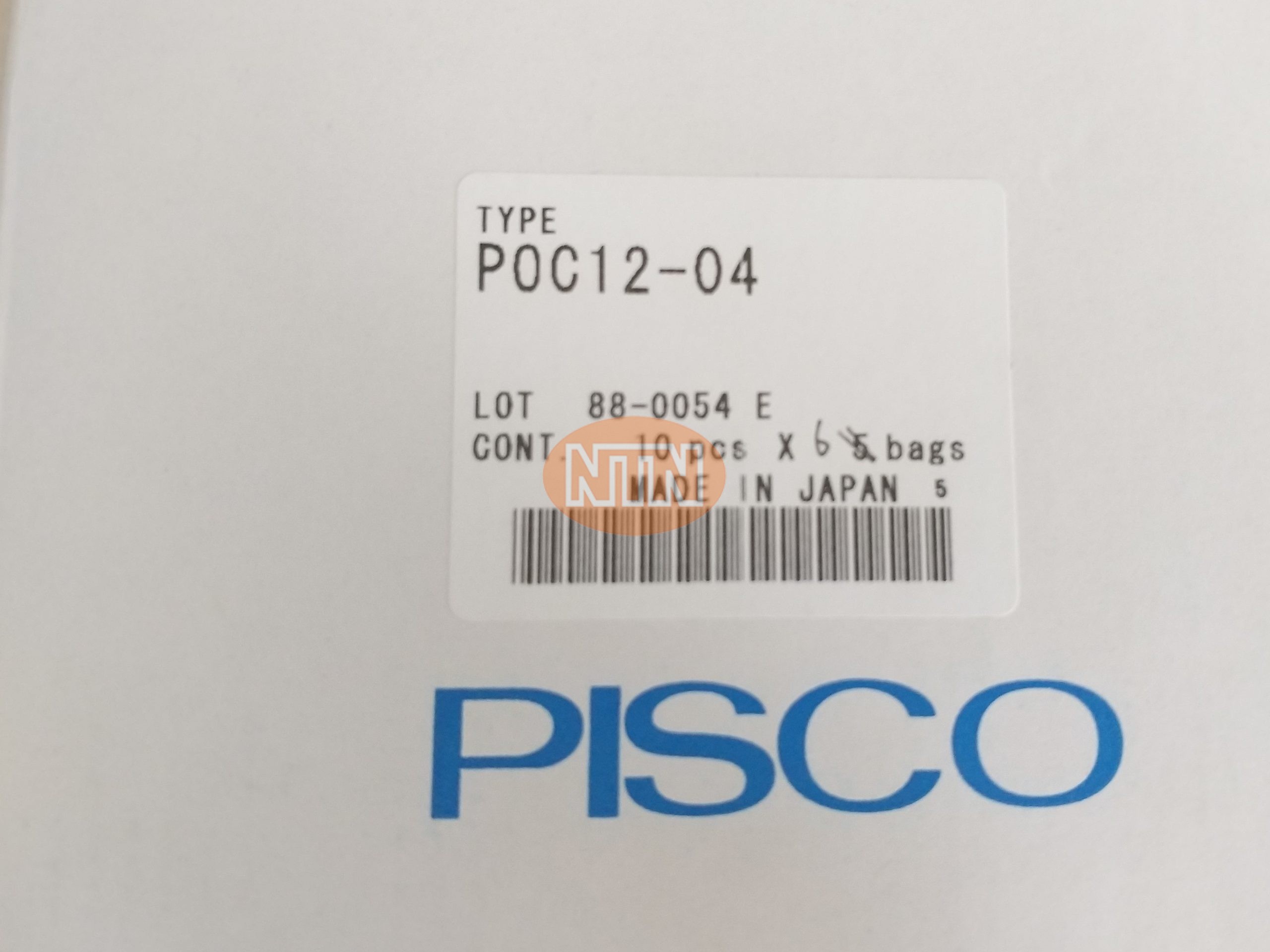 Pisco POC12-04 Khớp nối khí