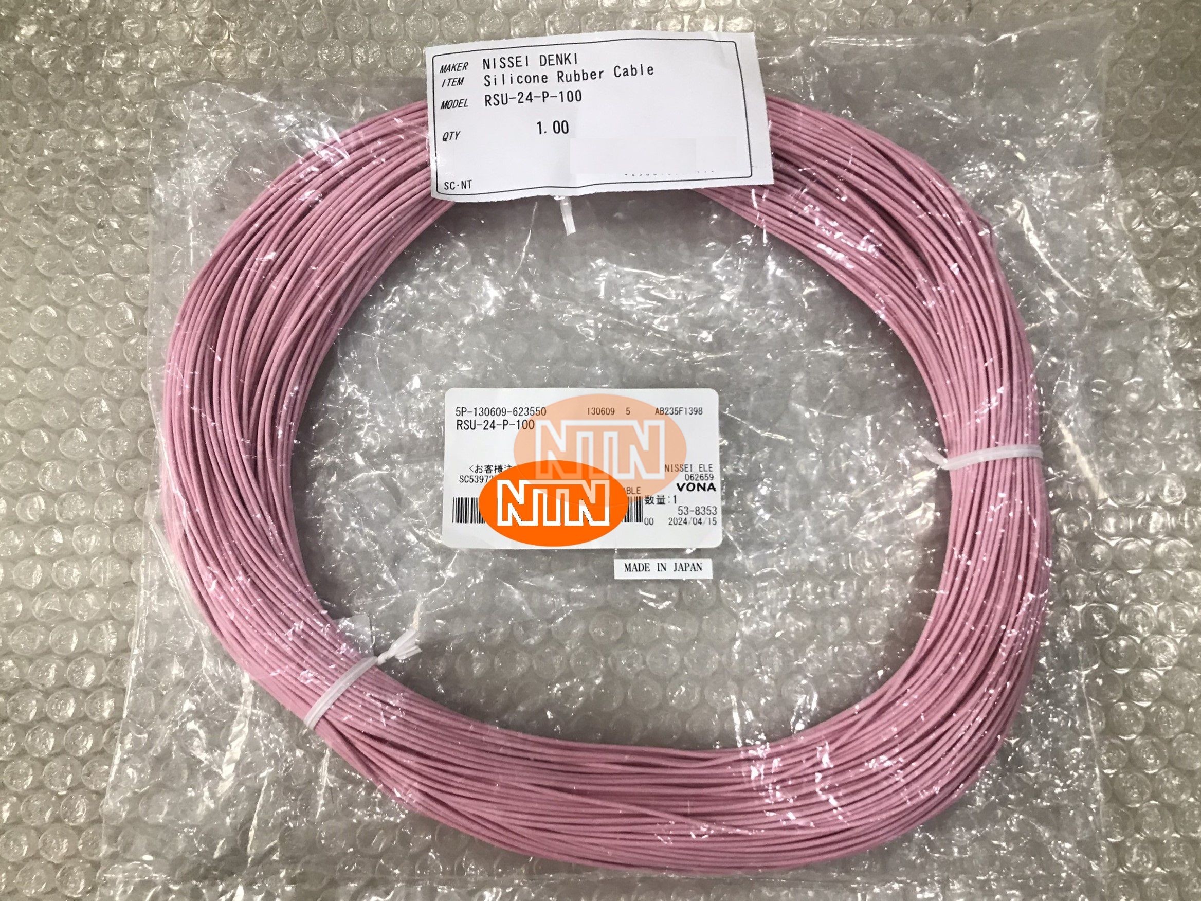 Nissei Electric RSU-24-P-100 Cáp cách điện