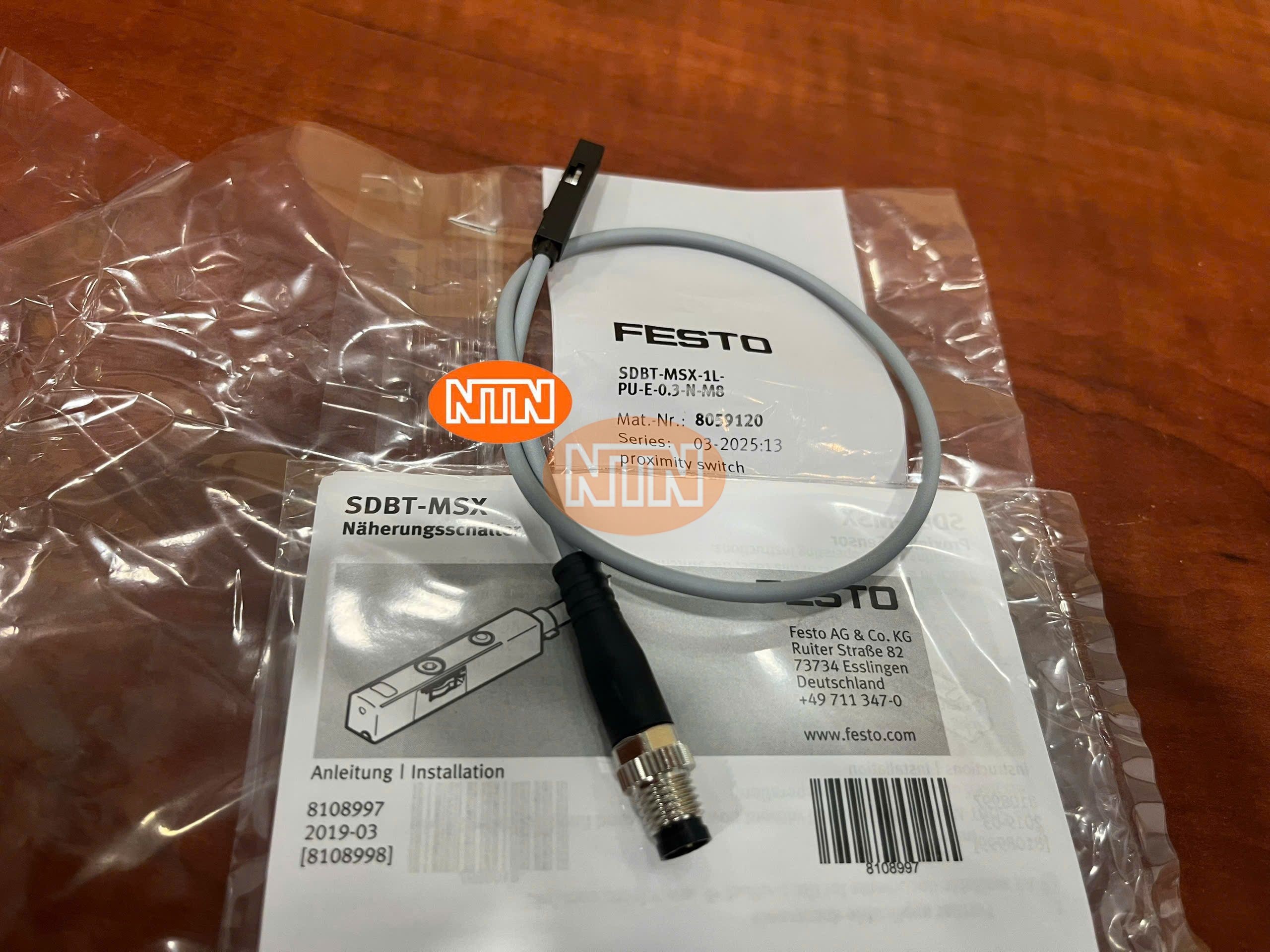 Proximity Sensor Festo SMT-8M-A-ZS-24V-E-5-OE (8165237) Cảm biến tiệm cận
