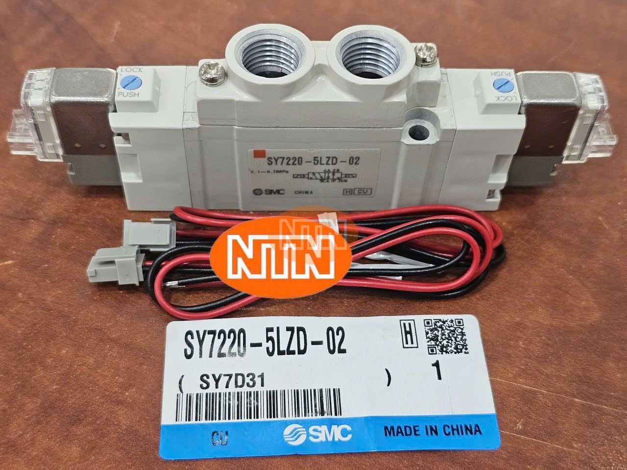 Solenoid Valve SMC SY7220-5LZD-02 Van điện từ