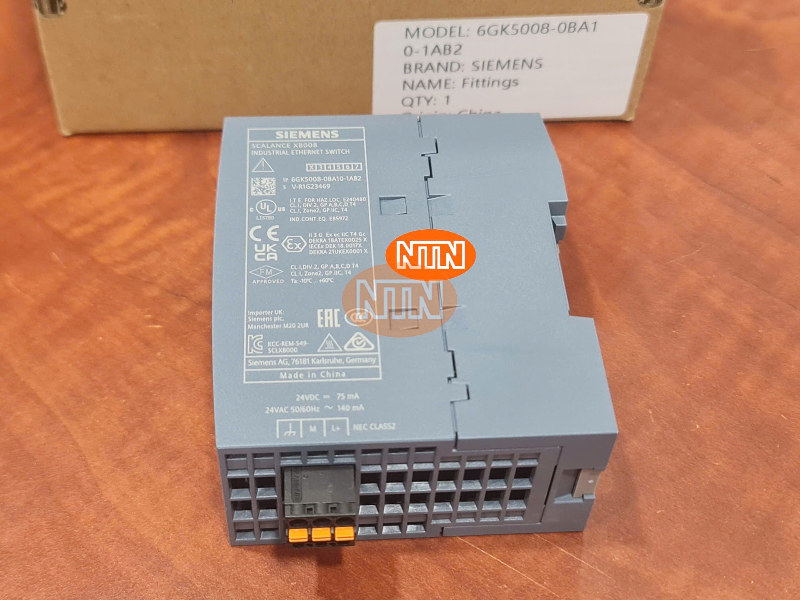 Ethernet Switch Siemens 6GK5008-0BA10-1AB2 Bộ chuyển mạch
