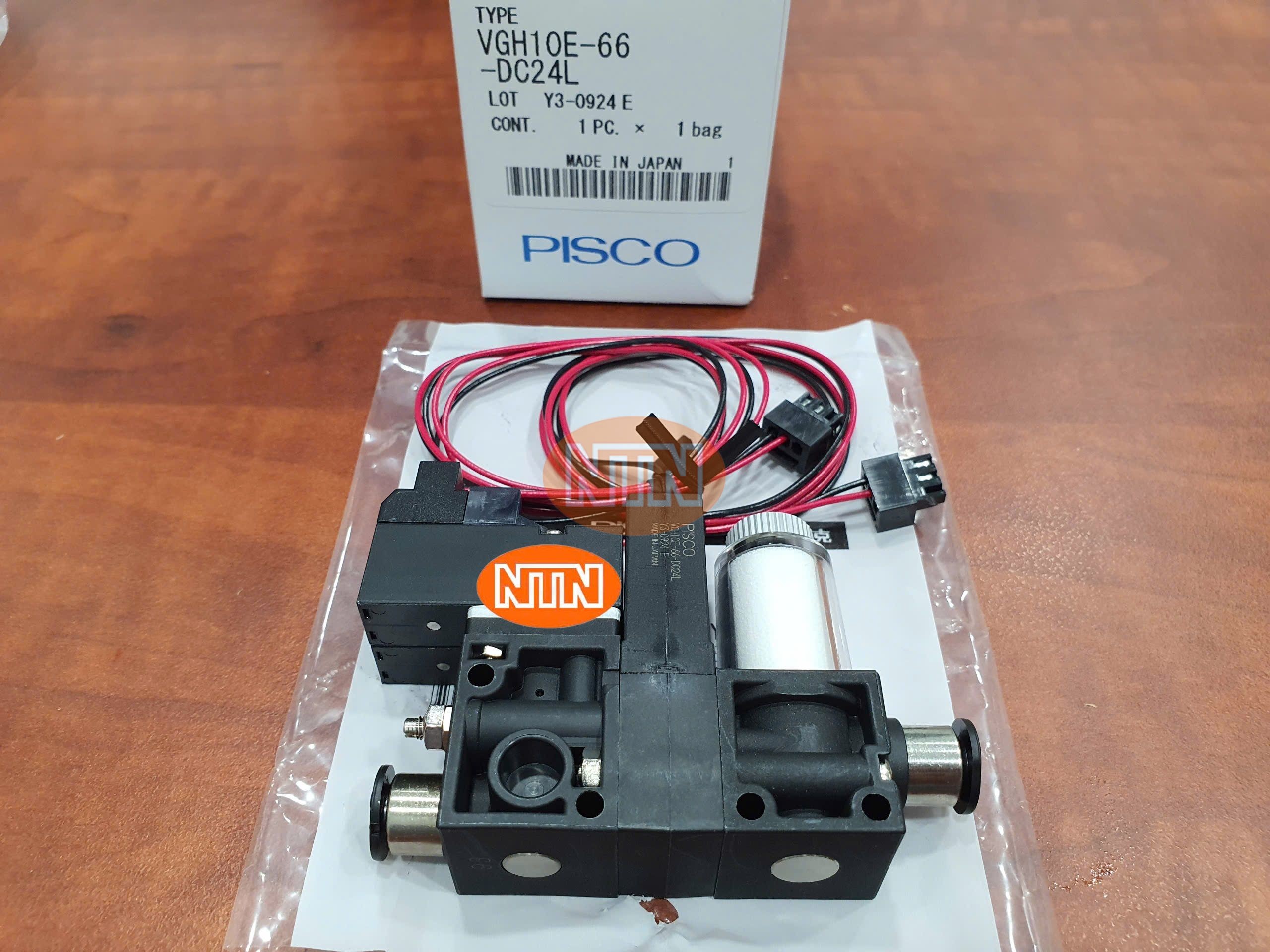 Vacuum Generator Pisco VGH10E-66-DC24L Bộ tạo chân không