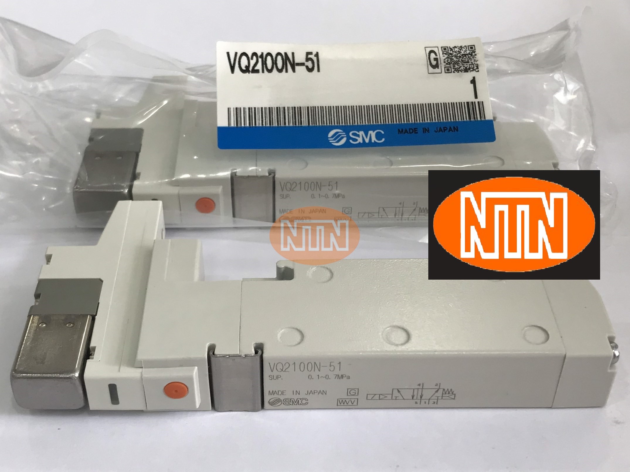 SMC VQ2100N-51 Solenoid valve Van điện từ