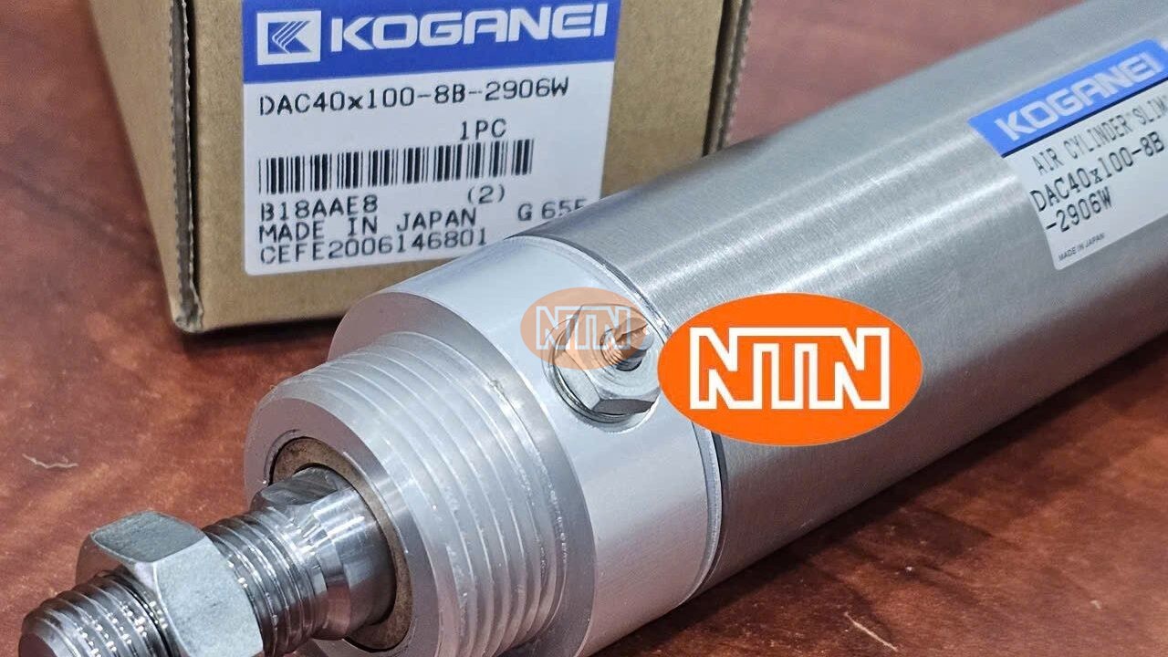 Air Cylinder Koganei DAC40x100-8B-2906W Xi lanh khí nén