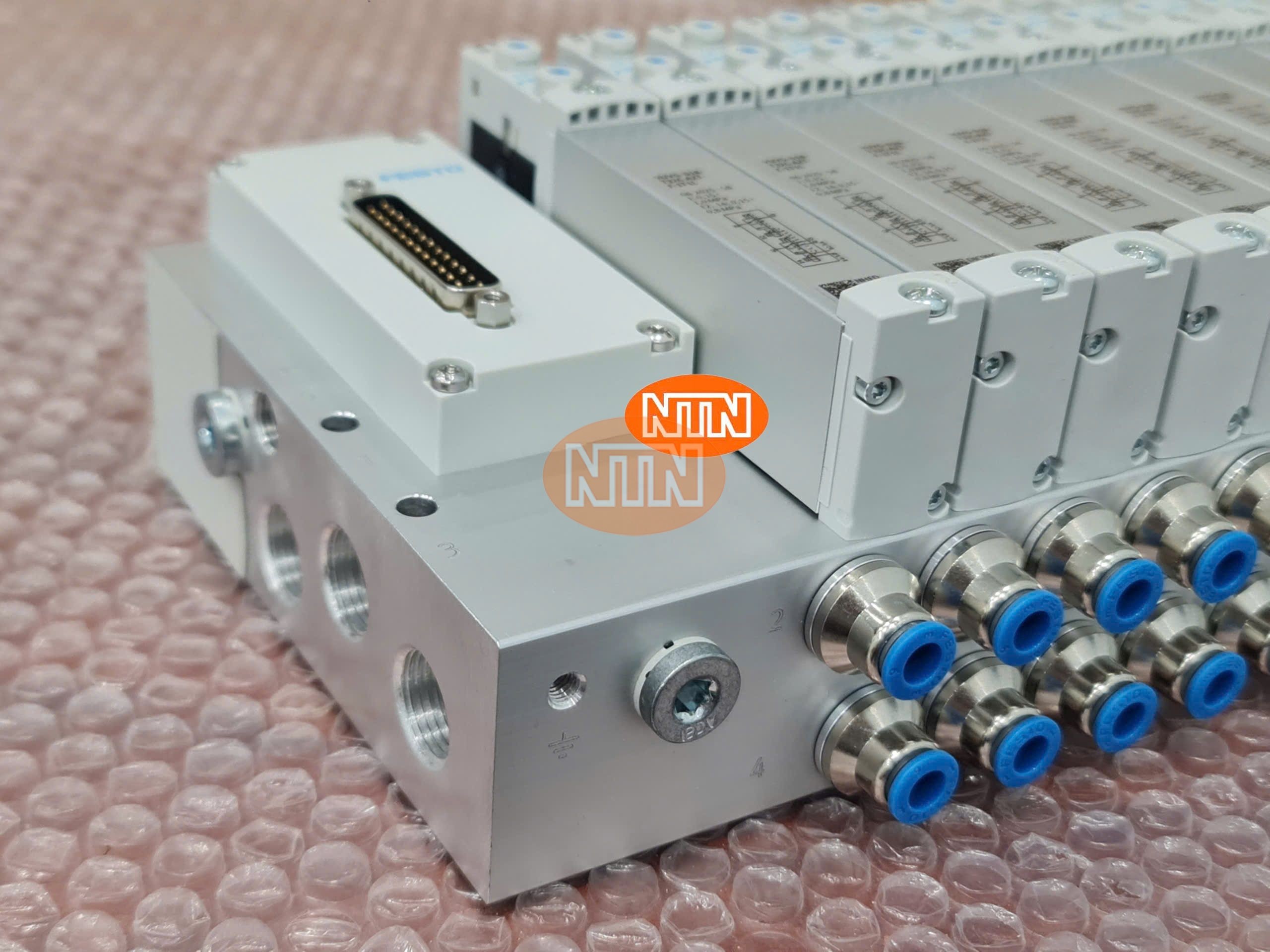 Valve Terminal Festo VTUG-18-MSD-B1T-25V20-G38L-UL-Q6S-10K (573606) Cụm van điện từ